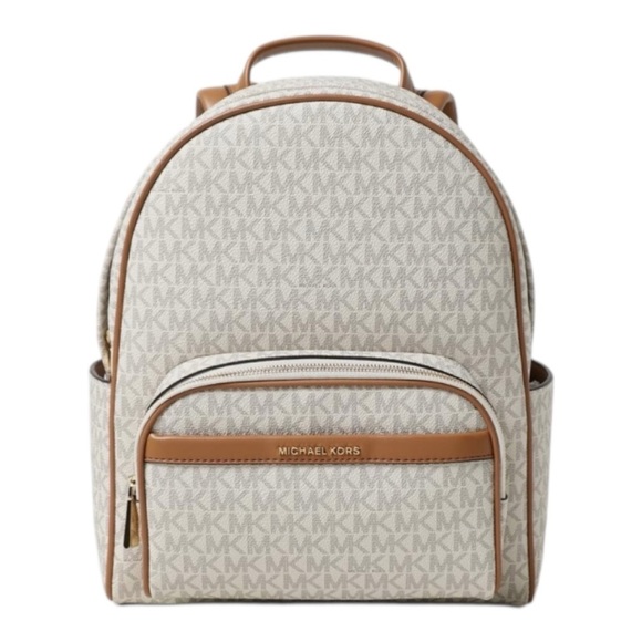 Michael Kors Beige and Tan Backpack - Picture 1 of 8